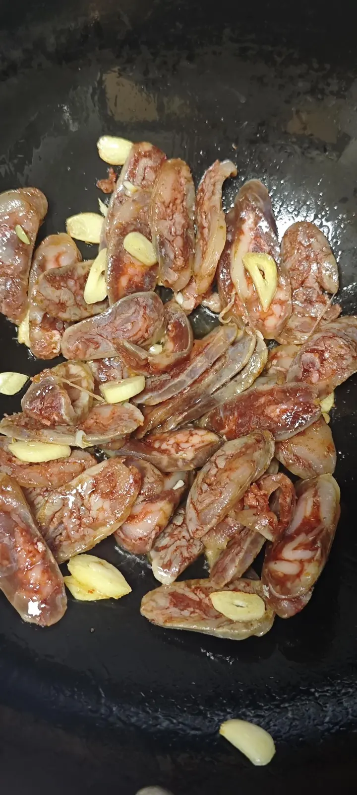 扁豆角炒腊肠 第 2 步