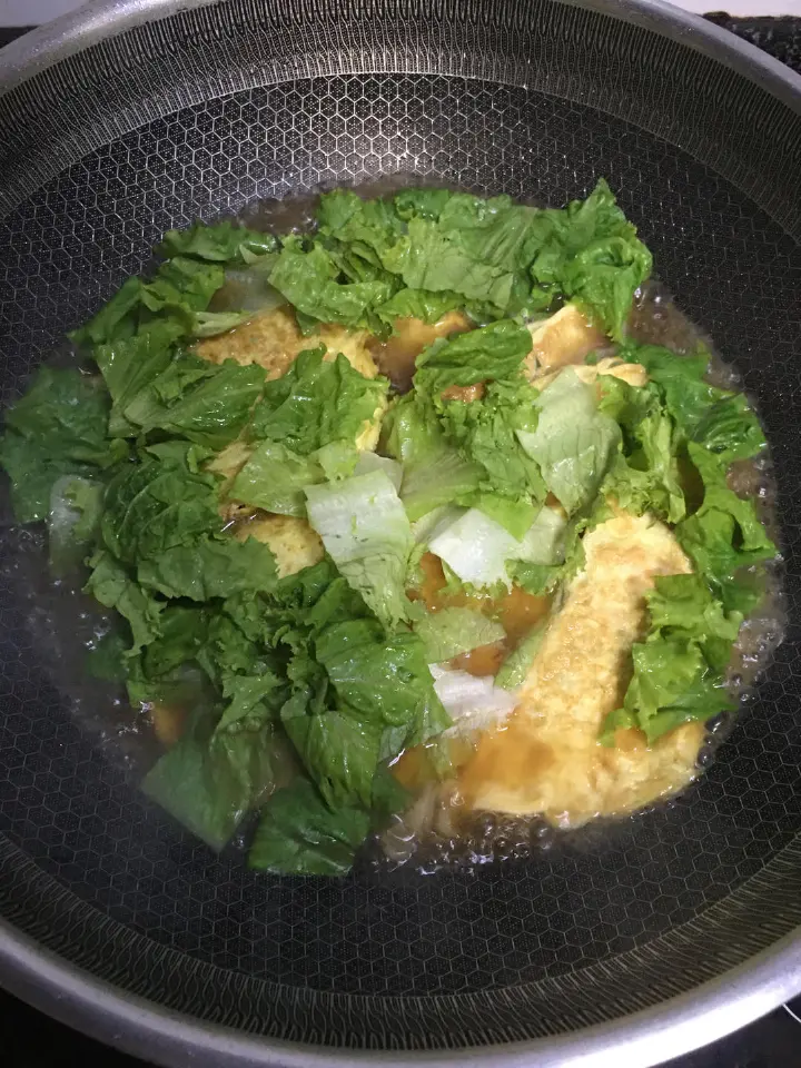 生菜烧蛋饺 第 7 步
