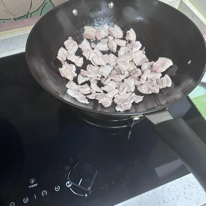 包菜炒肉片 第 7 步