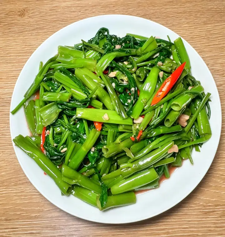 广式腐乳炒通心菜 第 9 步