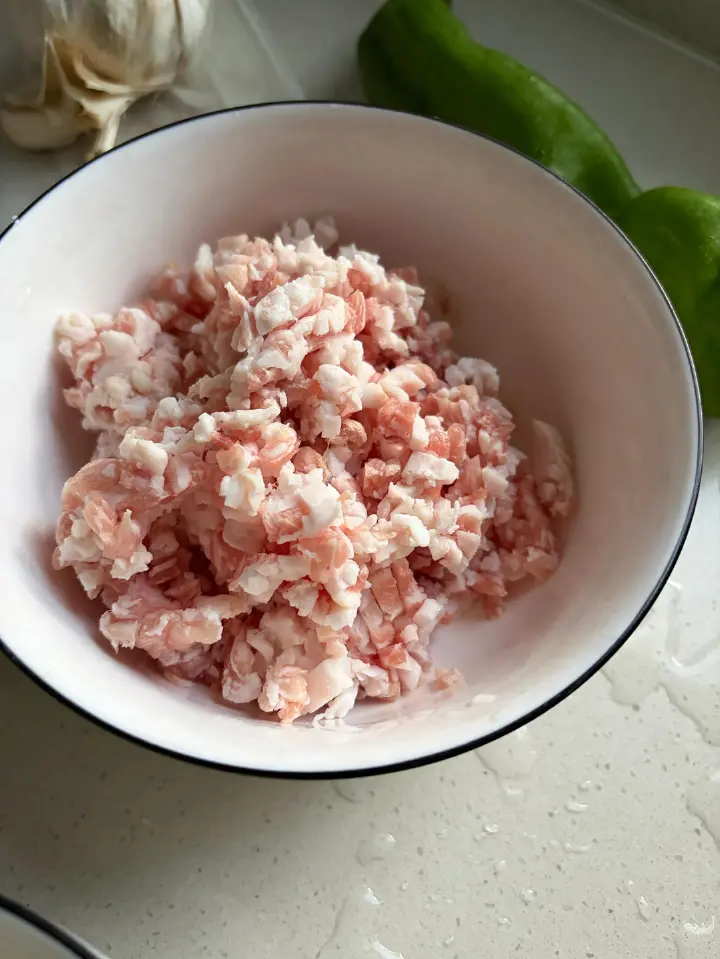 尖椒酿肉 第 2 步