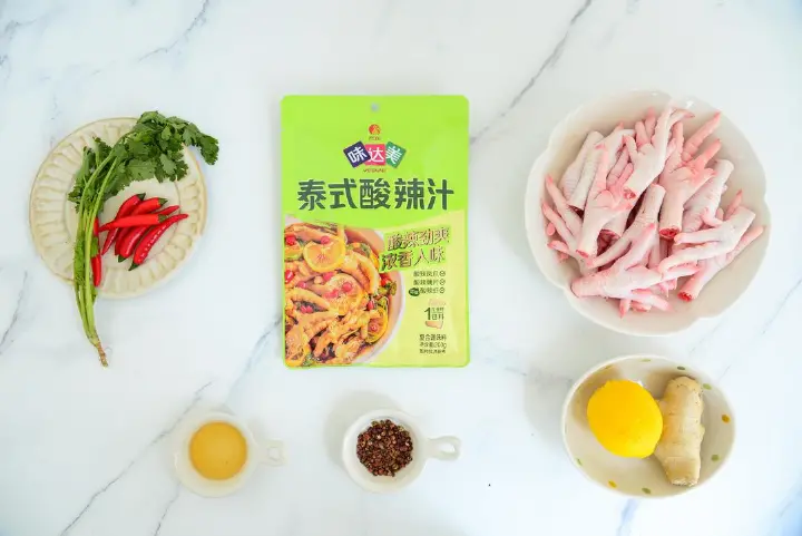 酸辣柠檬凤爪 第 1 步