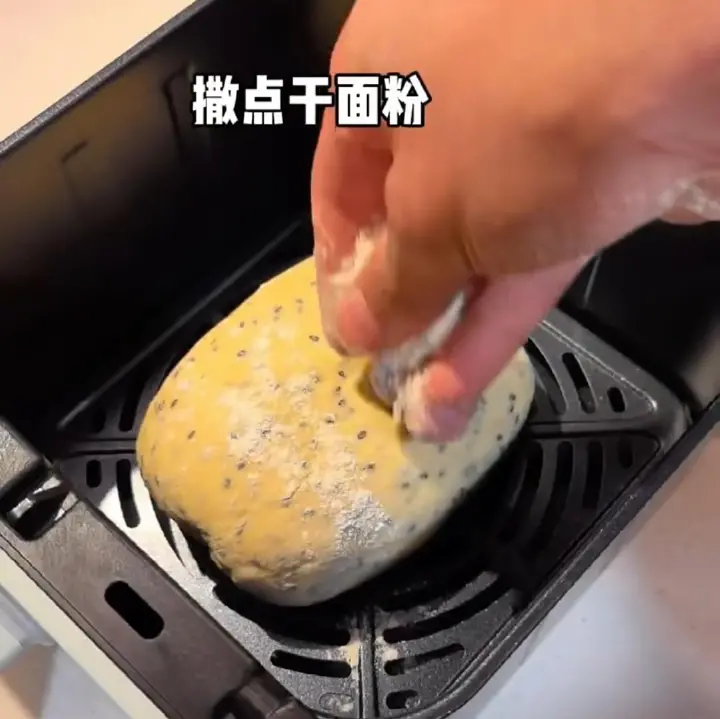 空气炸锅无油欧包 第 14 步