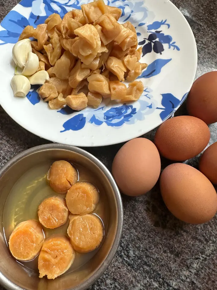 菜脯煎蛋 第 1 步