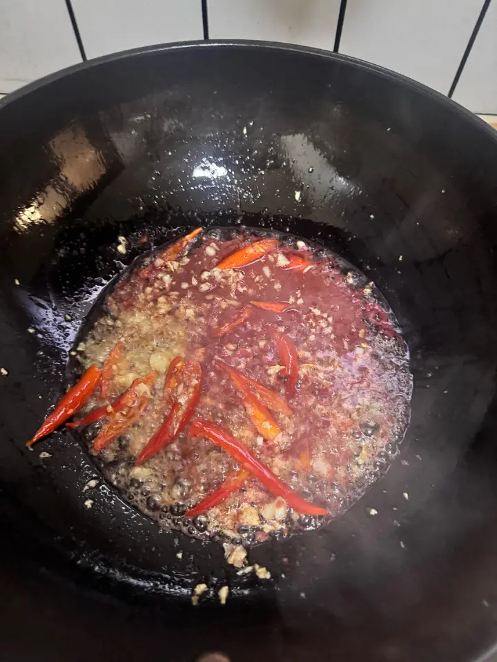 广式腐乳炒通心菜 第 6 步