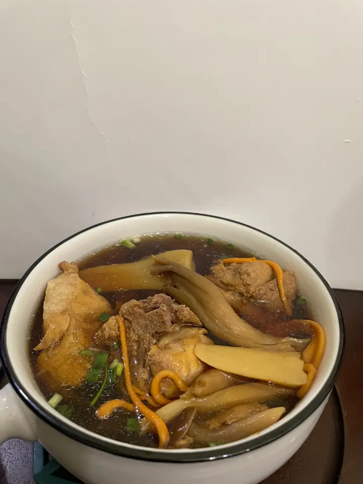 菌菇筒子骨汤 第 12 步