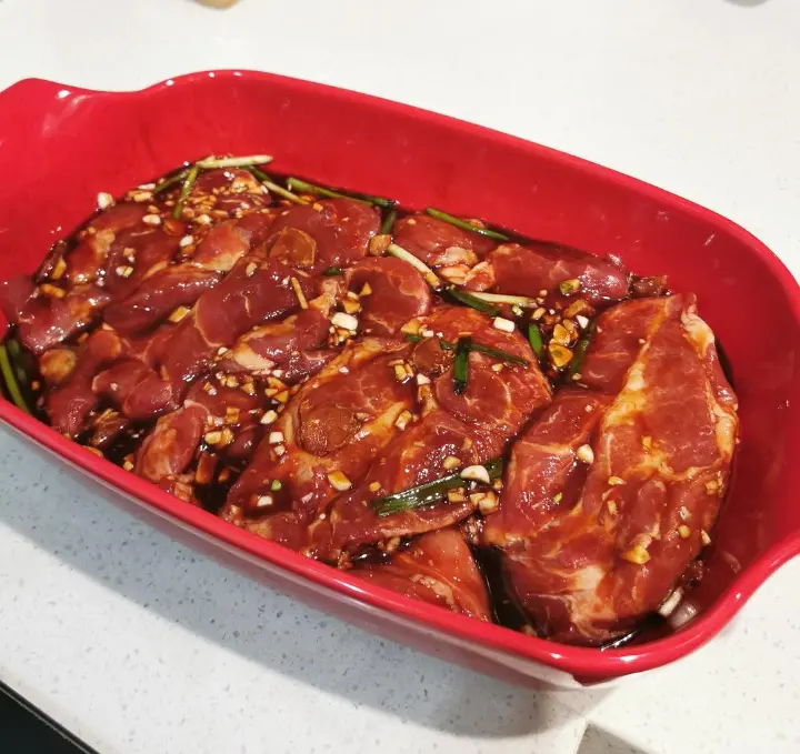 烤箱版叉烧肉套餐 第 3 步