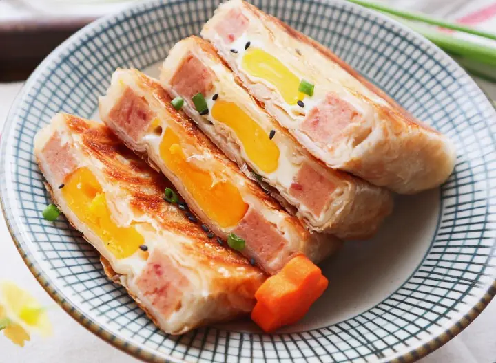 手抓饼鸡蛋饼 第 9 步