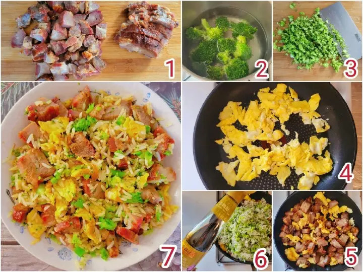 花式蛋炒饭合集 第 1 步