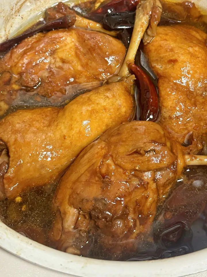 苹果卤鸭腿 第 2 步