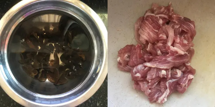 木须肉 第 1 步