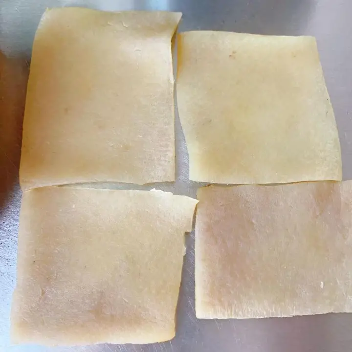 干豆角炒猪皮 第 1 步