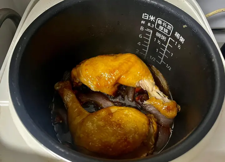 电饭锅酱油鸡腿 第 11 步