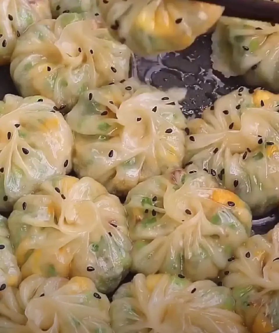 懒人水煎包成品图