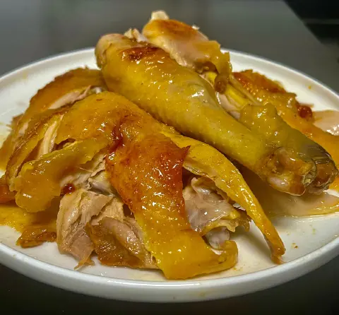 手撕盐焗鸡腿