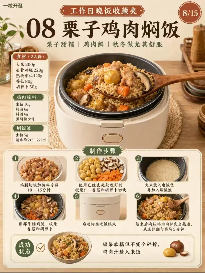 电饭锅焖饭合集 第 8 步