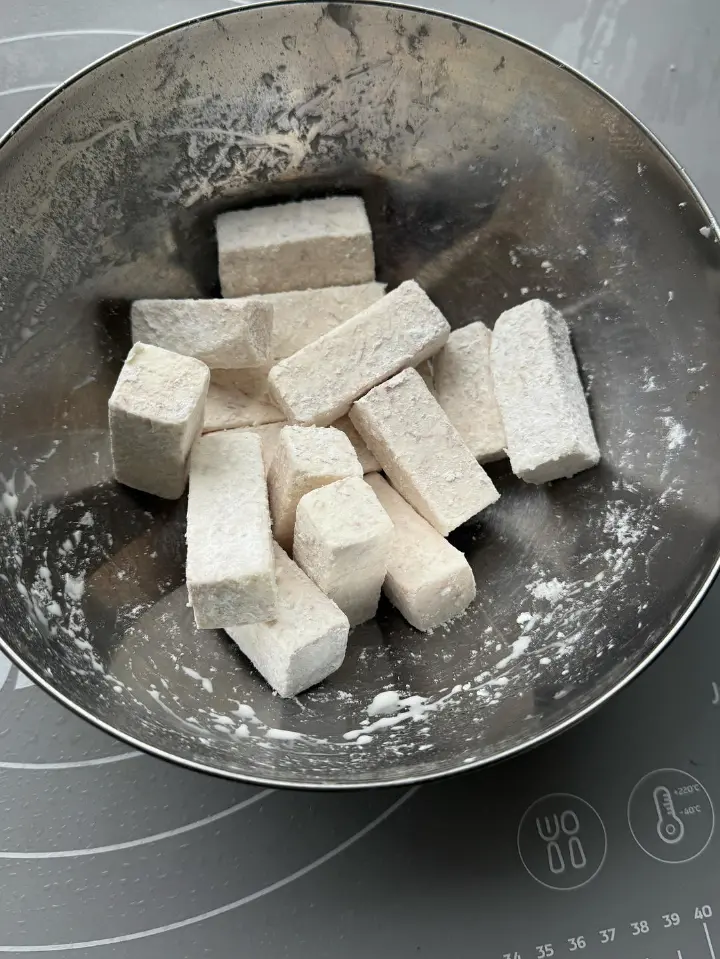 糖醋芋头条 第 2 步