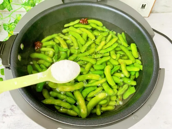 酸辣凉拌毛豆 第 6 步