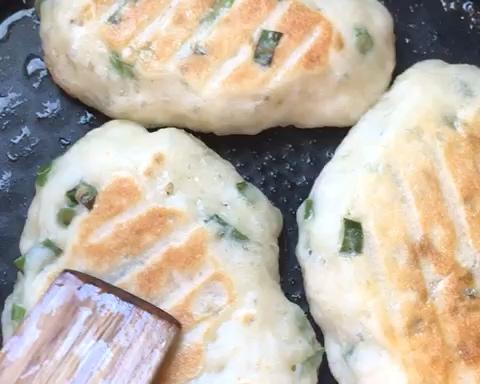 葱花发面饼 第 12 步
