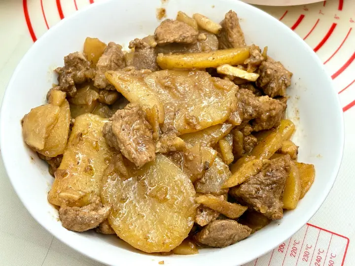土豆片炒肉 第 5 步