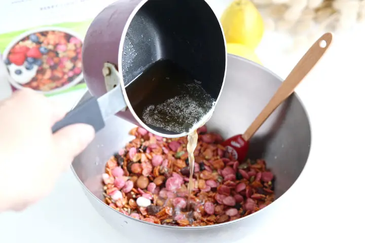 椰香麦片能量棒 第 4 步