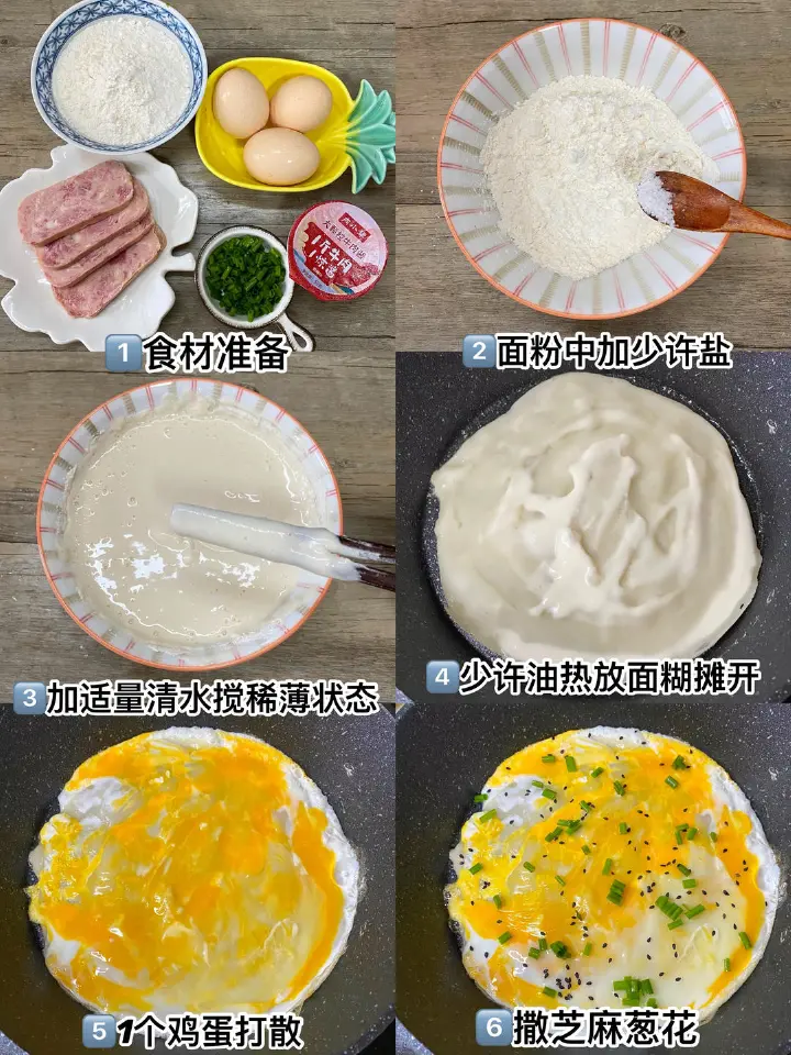 懒人鸡蛋饼 第 2 步