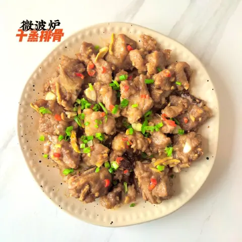 微波炉干蒸排骨