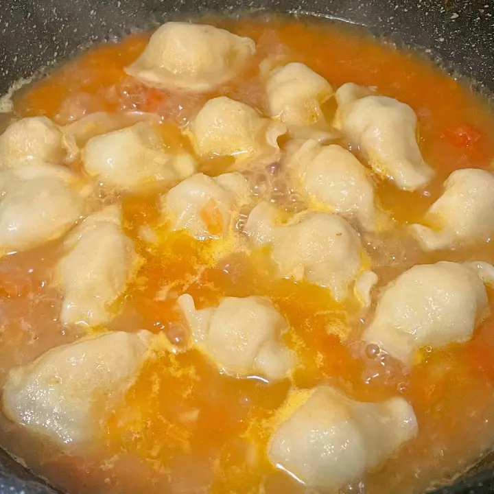 番茄酸汤饺子 第 6 步