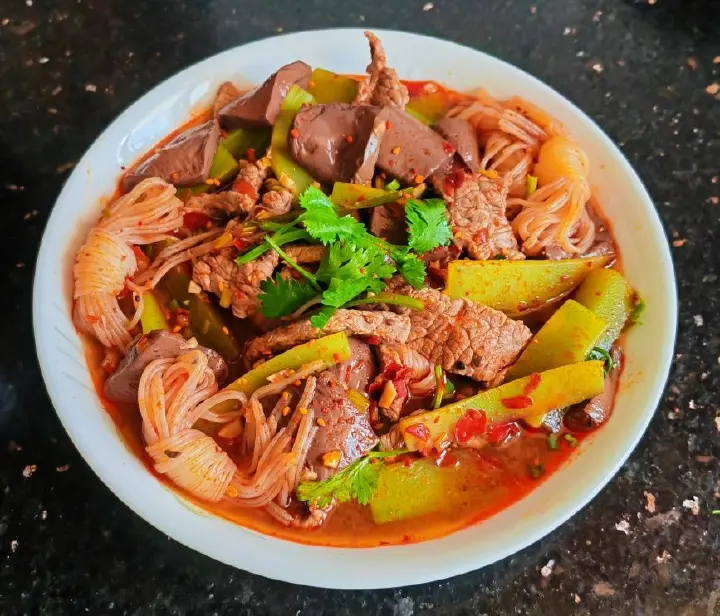 家常水煮肉片 第 4 步