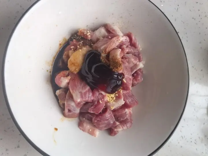 芝麻香烤梅花肉 第 8 步