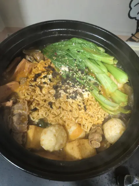 家庭版部队锅