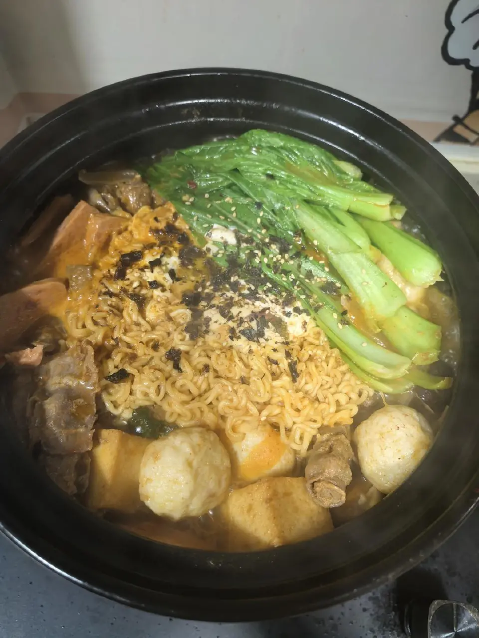 家庭版部队锅成品图
