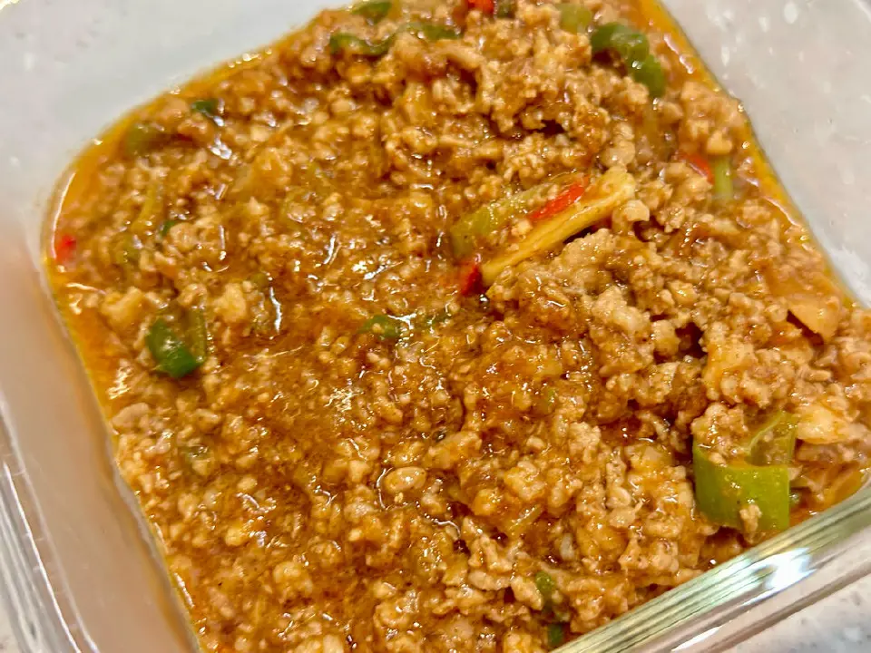 快手肉酱成品图
