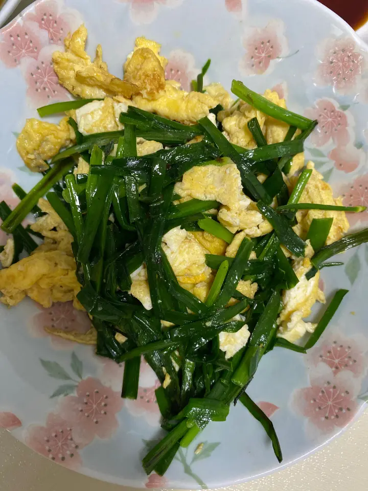 韭菜炒鸡蛋 第 1 步