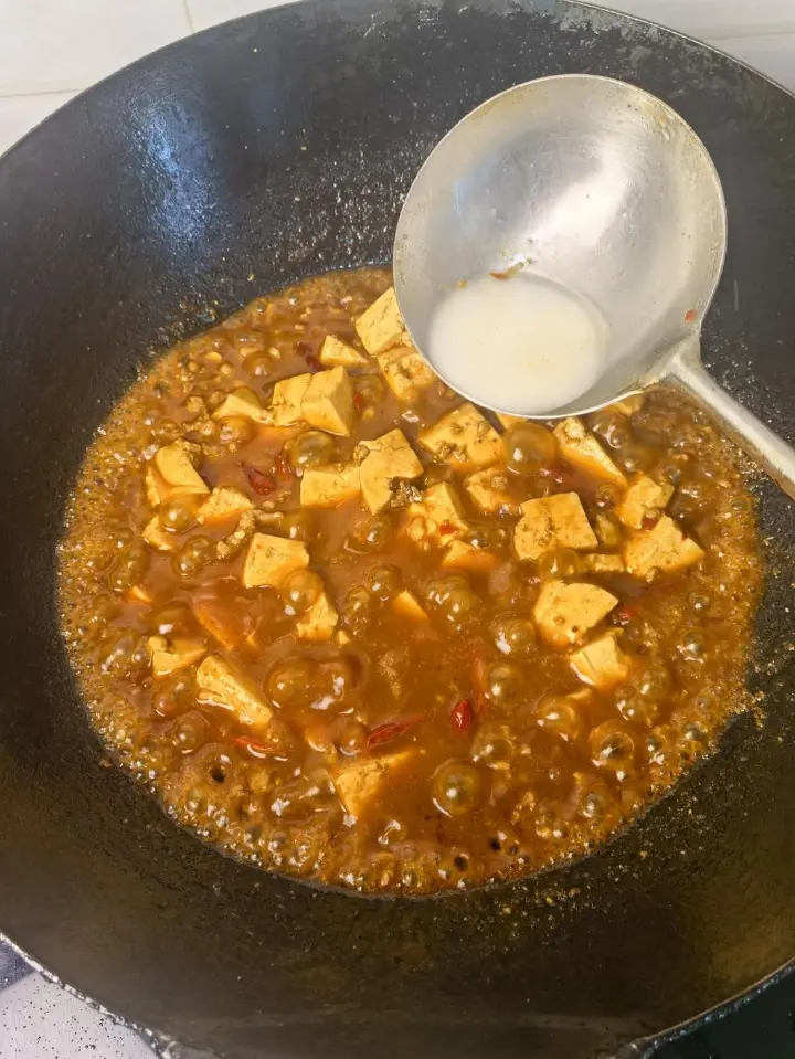 麻婆豆腐 第 12 步
