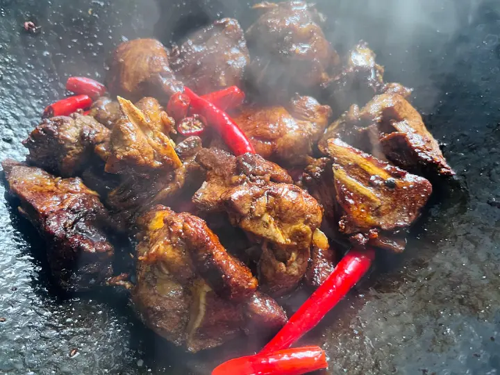 豆角土豆炖排骨 第 7 步