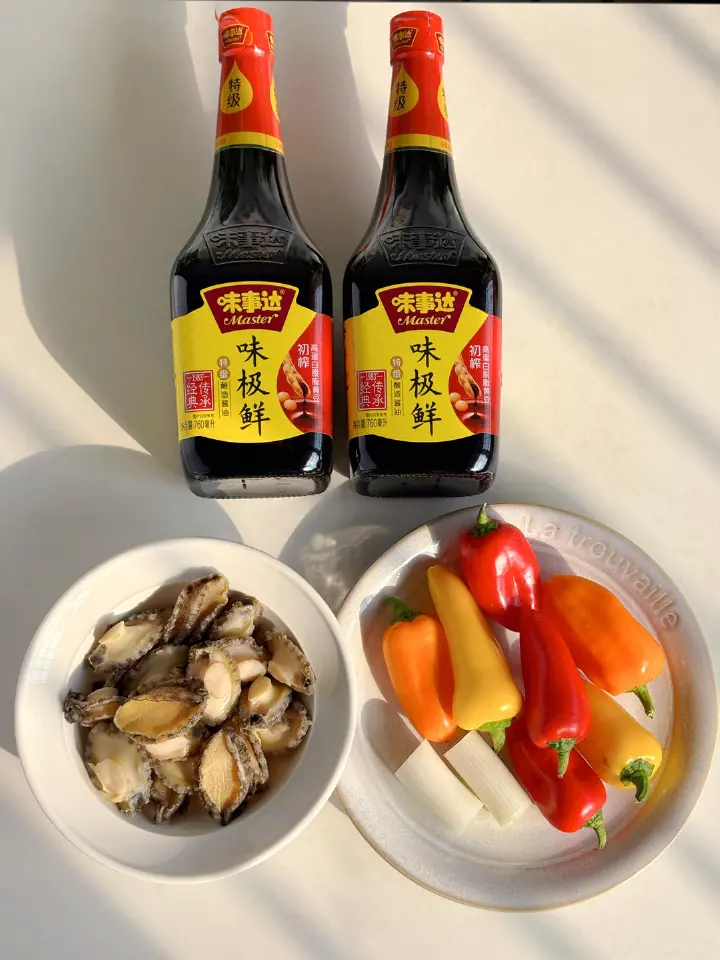 葱油鲍鱼片 第 1 步