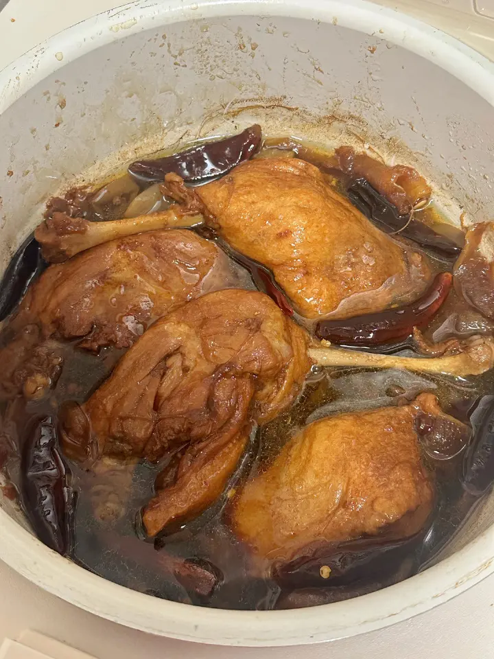 苹果卤鸭腿 第 1 步