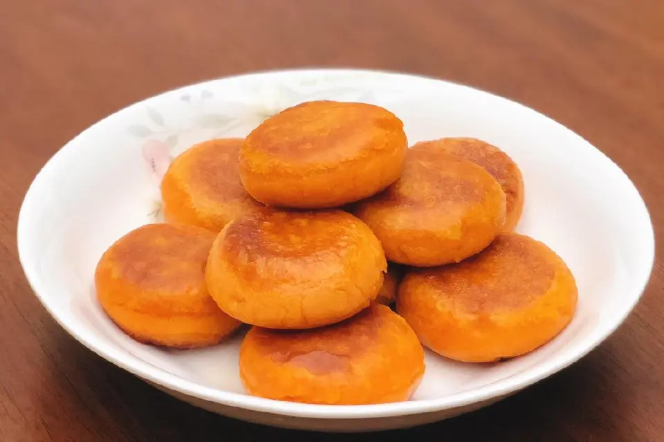 红薯饼成品图