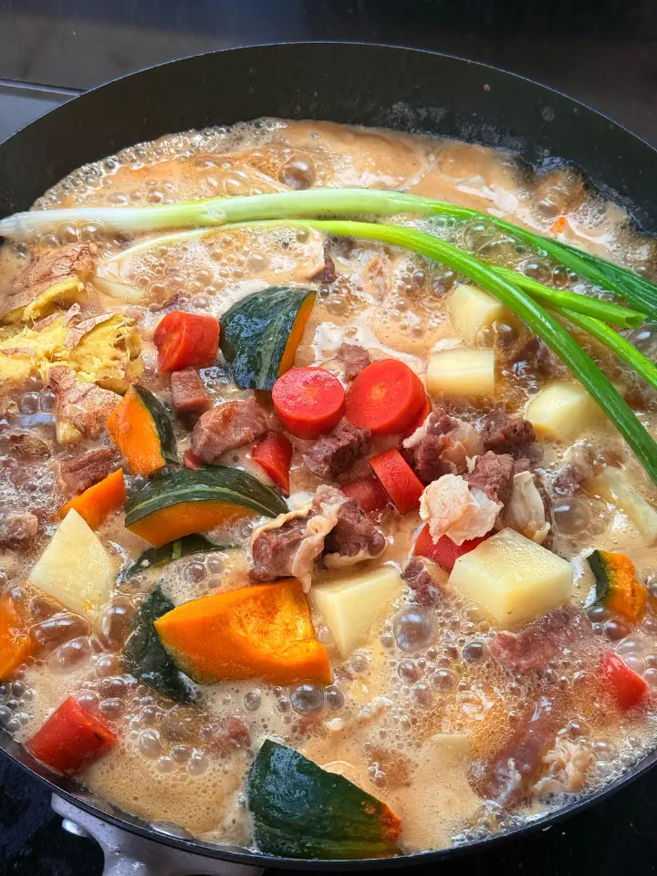 牛肉蔬菜烩饭 第 2 步