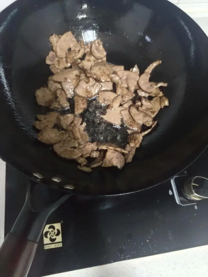爆炒猪肝 第 5 步