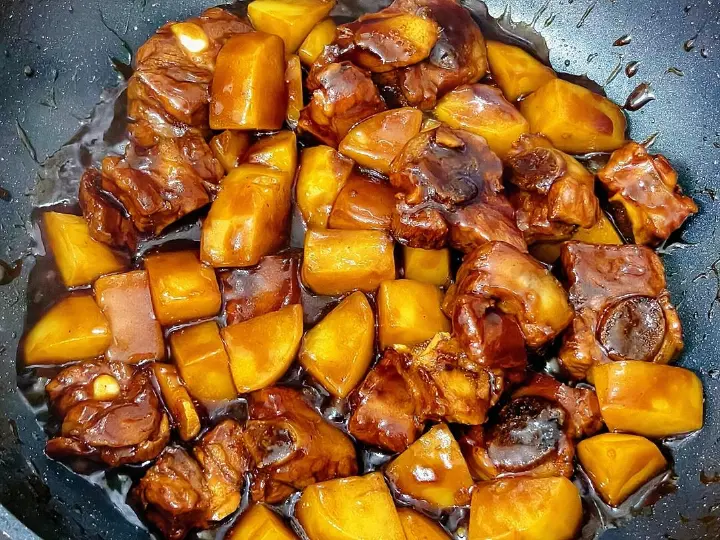 可乐土豆烧排骨 第 5 步