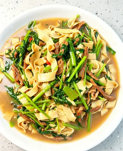 茼蒿炖干豆腐