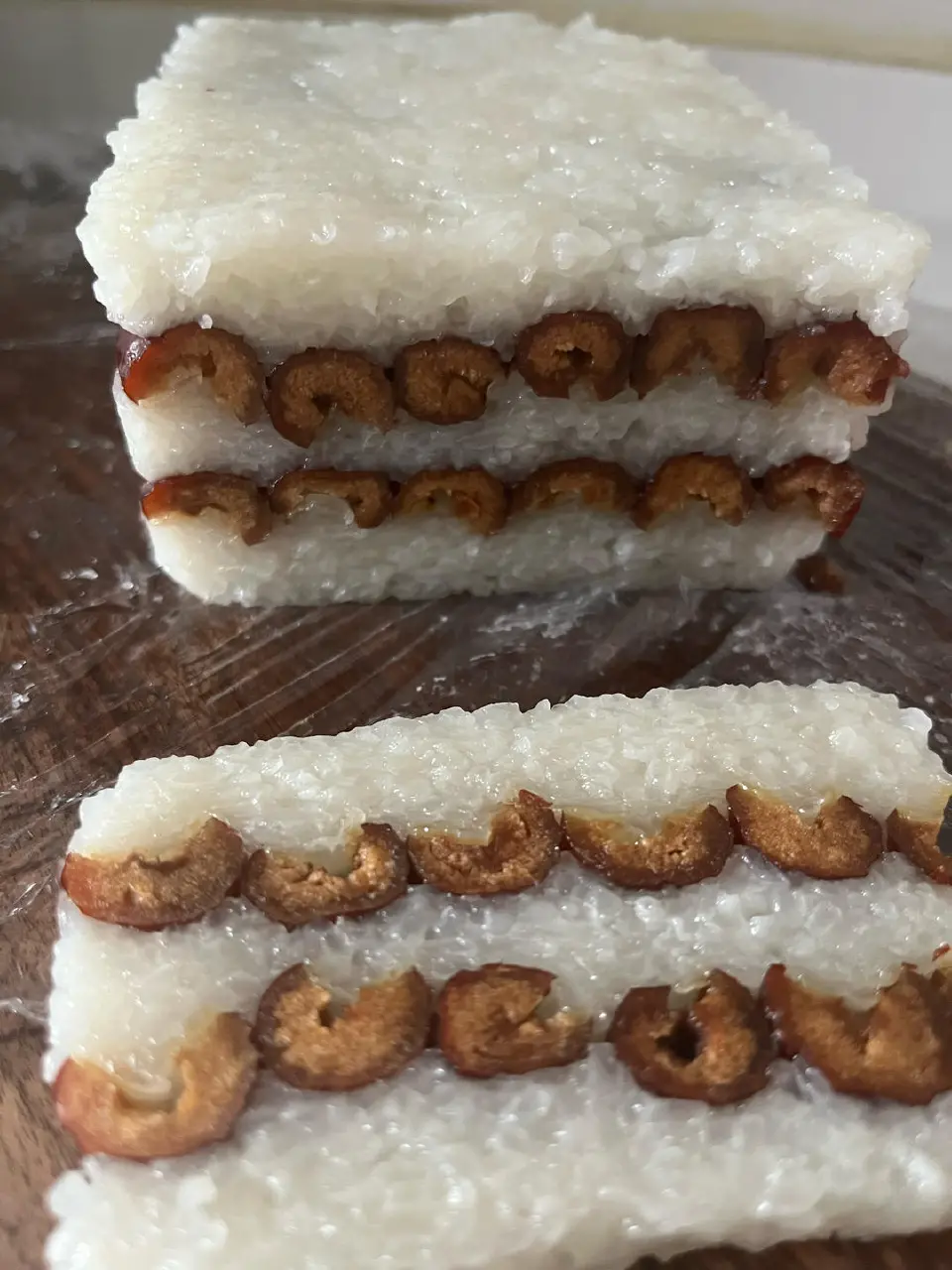 红枣糯米切糕成品图