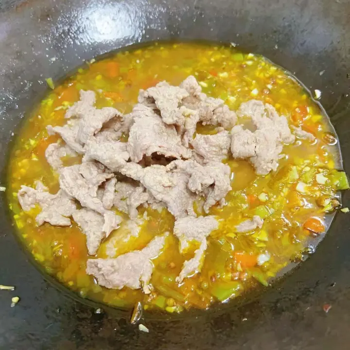 烧椒豆花牛肉 第 16 步
