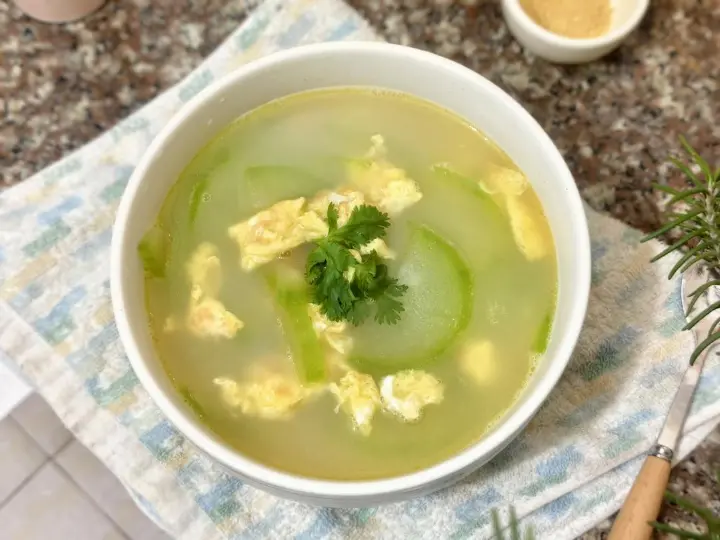 节瓜鸡蛋汤 第 7 步