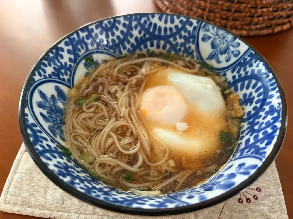葱香汤面成品图