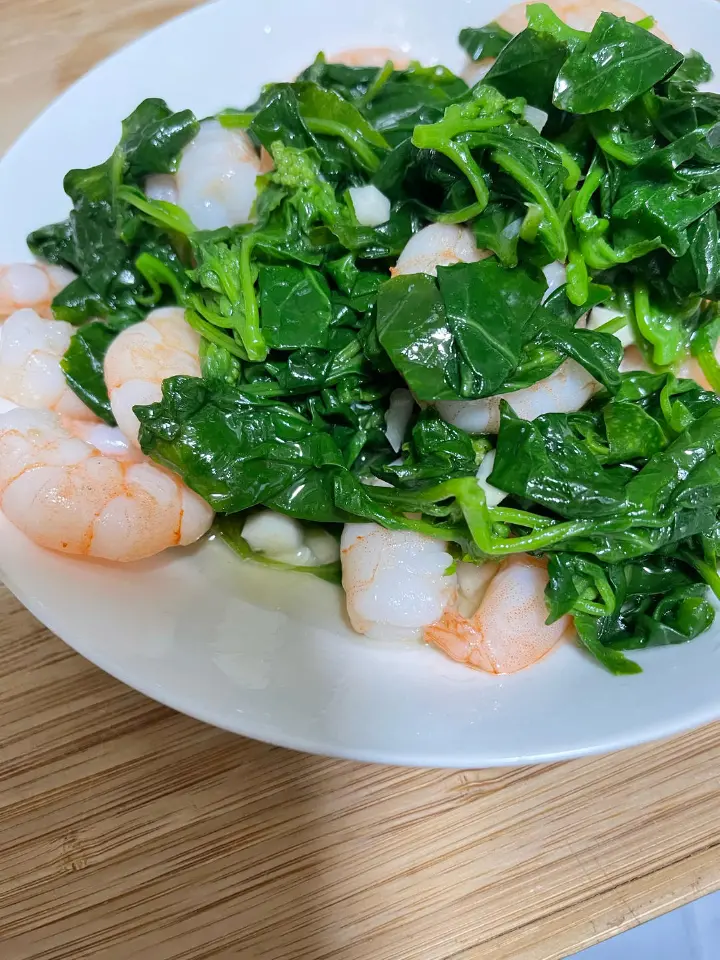 凉拌藜麦菜头虾仁 第 3 步