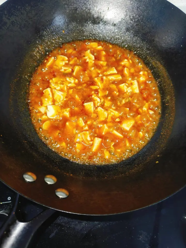 麻婆豆腐 第 8 步