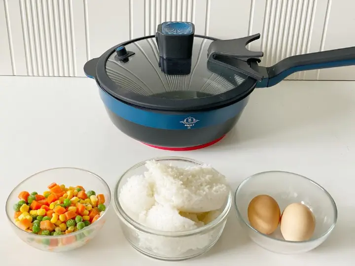 快手蛋炒饭 第 1 步